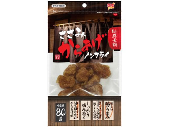 ペットライブラリー 納得素材 からあげ 80g 1袋（ご注文単位1袋）【直送品】