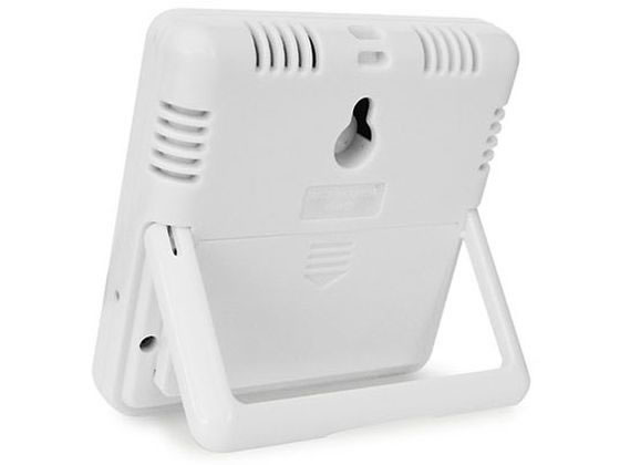 アズワン デジタル温湿度計 ピッコラ ホワイト O-282WT 62-8553-19 1個(ご注文単位1個)【直送品】