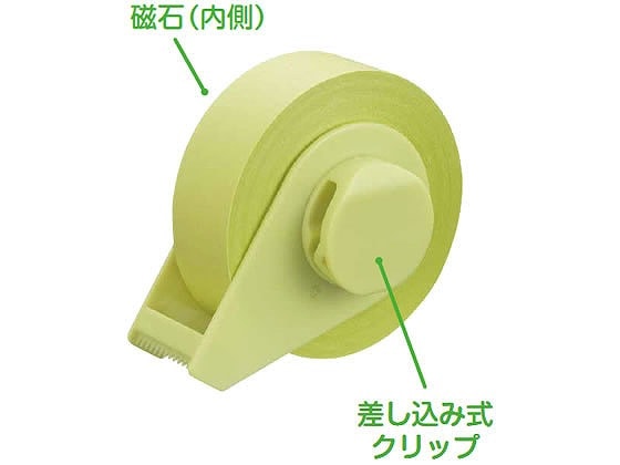 ヤマト テープノクリップフセン ホワイト TFC-15-WH 1個(ご注文単位1個)【直送品】