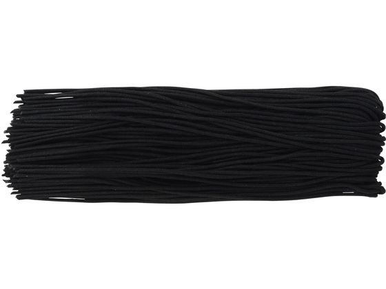 プラス つづりひも ウルシ先 黒 100本入 TF-500U No.500 1束（ご注文単位1束）【直送品】