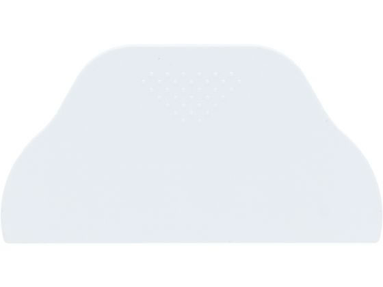 サンスター文具 ひかるクリップ terasuno ホワイト S3625117 1個(ご注文単位1個)【直送品】