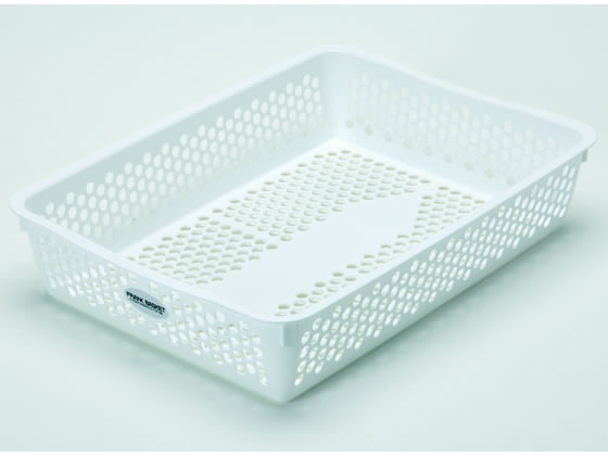 サンコープラスチック フランクバスケット No.3 ホワイト 43096 1個（ご注文単位1個）【直送品】