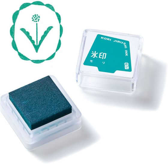 キングジム 透明スタンプ 氷印 スタンプパッド モリ CLP-002 1個（ご注文単位1個）【直送品】