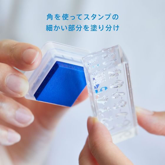 キングジム 透明スタンプ 氷印 スタンプパッド スワン CLP-007 1個（ご注文単位1個）【直送品】