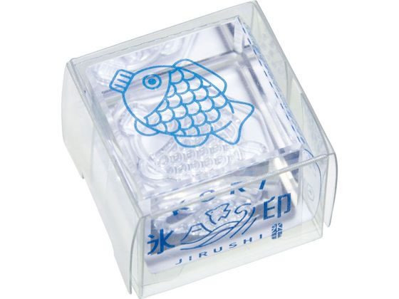 キングジム 透明スタンプ 氷印 ショウユイレ CLSA22-005 1個（ご注文単位1個）【直送品】