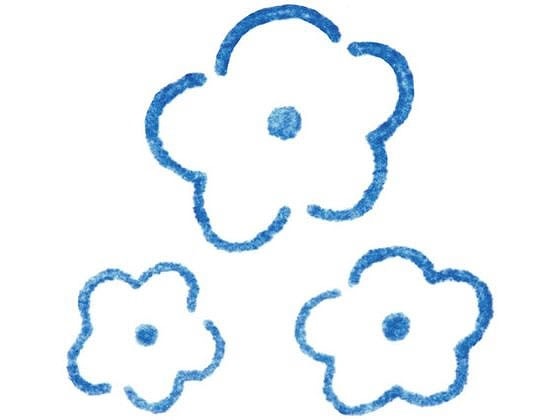 キングジム 透明スタンプ 氷印 コバナ2 CLSA22-006 1個（ご注文単位1個）【直送品】