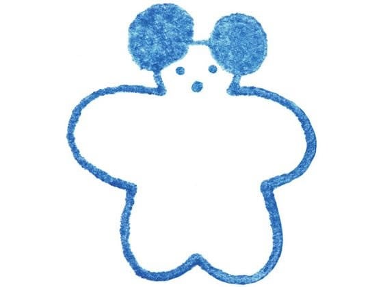 キングジム 透明スタンプ 氷印 ヌイグルミ CLSA22-007 1個(ご注文単位1個)【直送品】