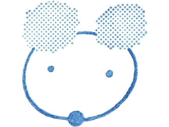 キングジム 透明スタンプ 氷印 クマ CLSA33-003 1個(ご注文単位1個)【直送品】