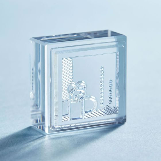 キングジム 透明スタンプ 氷印 マドベ CLSA33-004 1個(ご注文単位1個)【直送品】