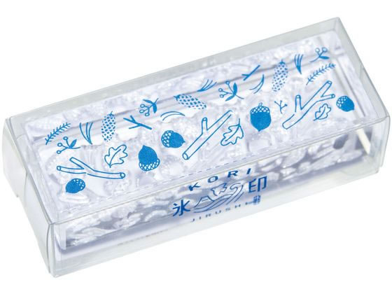 キングジム 透明スタンプ 氷印 キノミ CLSA26-002 1個（ご注文単位1個）【直送品】