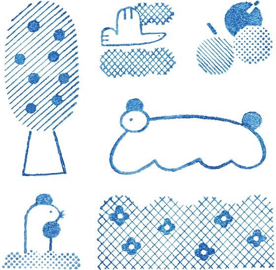 キングジム 透明スタンプ 氷印 セット モリセット CLSSA-003 1セット（ご注文単位1セット）【直送品】