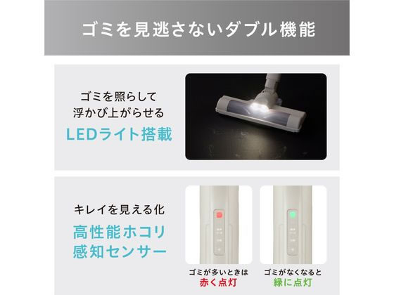 アイリスオーヤマ 充電式サイクロンスティッククリーナー グレージュ SCD-123P-HC 1台(ご注文単位1台)【直送品】