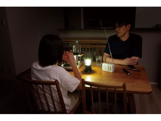 朝日電器 電池長持ちコンパクトラジオ ER-C58 1個(ご注文単位1個)【直送品】