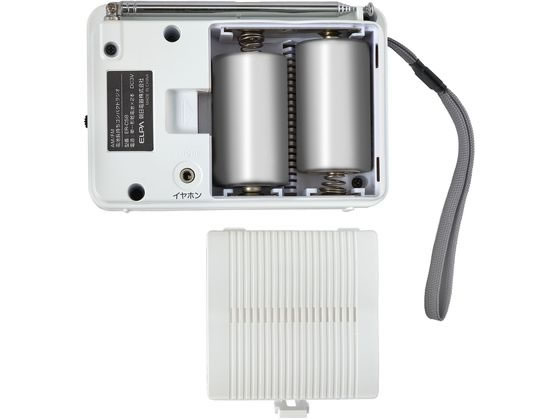 朝日電器 電池長持ちコンパクトラジオ ER-C58 1個(ご注文単位1個)【直送品】