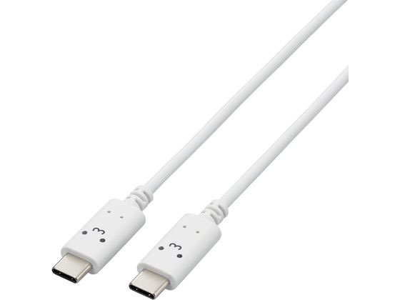 エレコム Type-Cケーブル 1.0m フェイス MPA-CCF10WF 1個（ご注文単位1個）【直送品】
