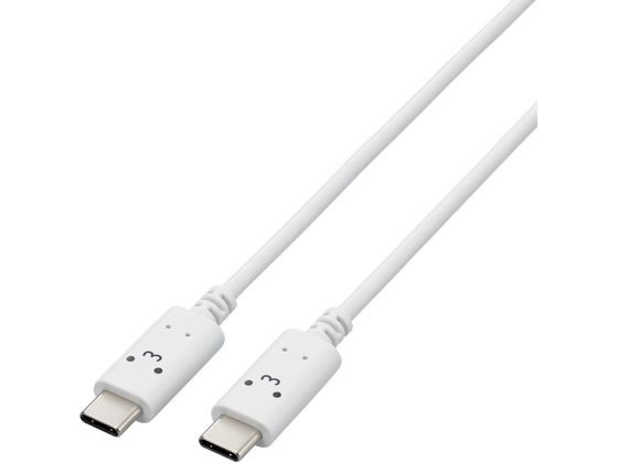 エレコム Type-Cケーブル 2.0m フェイス MPA-CCF20WF 1個（ご注文単位1個）【直送品】
