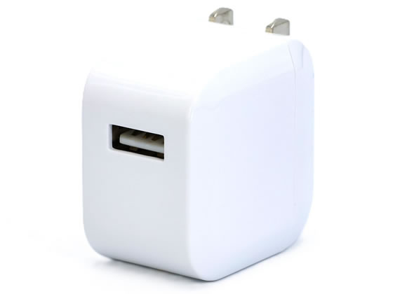 STARLIGHT USB充電器 2.1A SK-CH1A21WH 1個（ご注文単位1個）【直送品】