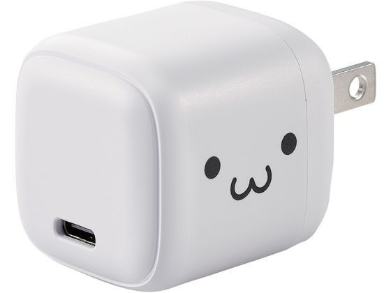 エレコム AC充電器 Type-C PD対応 30W MPA-ACCP7830WF 1個（ご注文単位1個）【直送品】