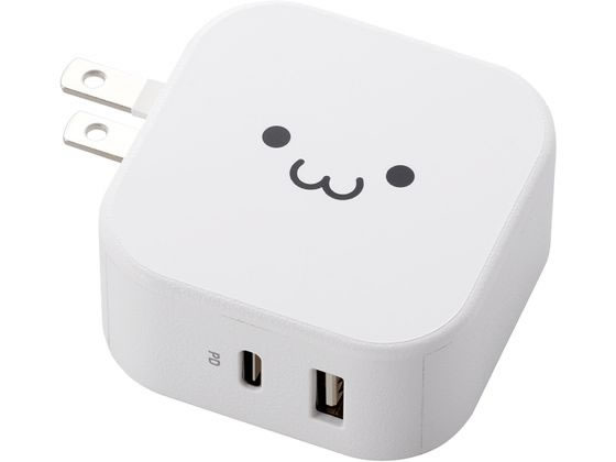 エレコム AC充電器 USB Type-C PD対応 32W MPA-ACCP20WF 1個(ご注文単位1個)【直送品】