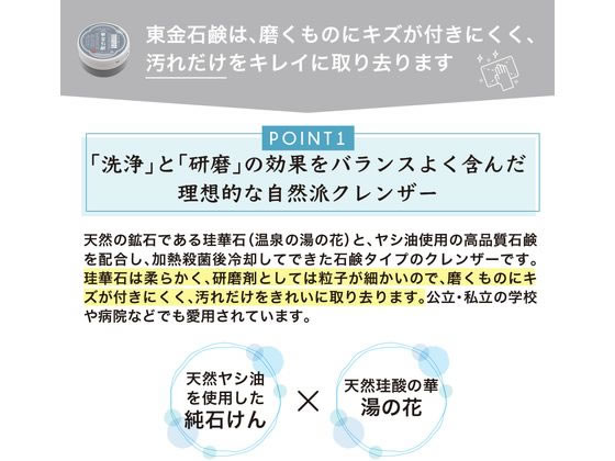 協和工業 東金石鹸 1個（ご注文単位1個）【直送品】