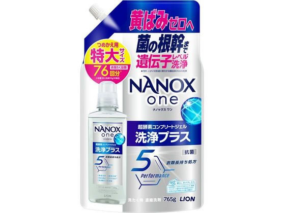 ライオン NANOX one 洗浄プラス つめかえ用 特大 765g 1個(ご注文単位1個)【直送品】