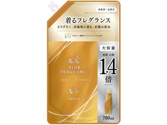 NSファーファJ ファインフレグランス 柔軟剤 ボーテ 780mL 詰替 1個（ご注文単位1個）【直送品】