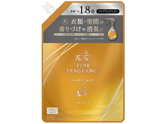 NSファーファJ ファインフレグランス ミスト ボーテ 540mL 詰替 1個(ご注文単位1個)【直送品】