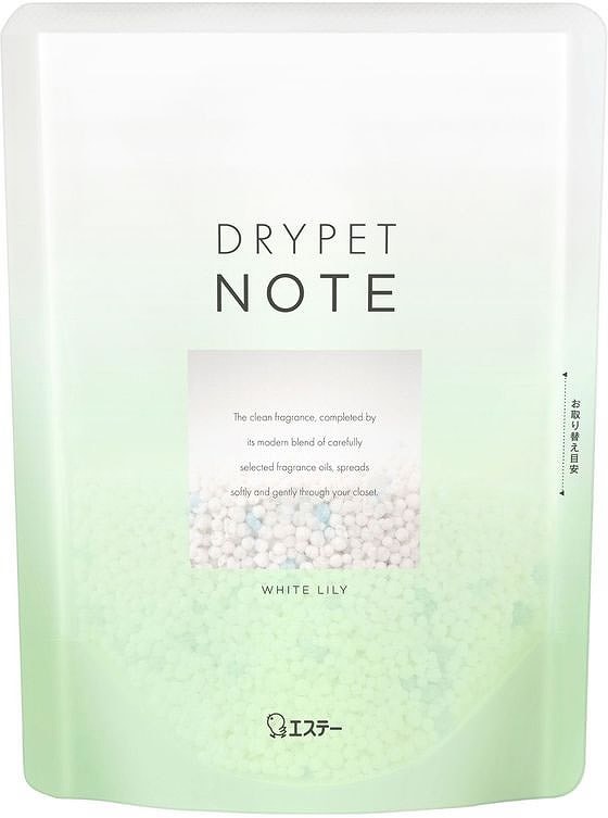 エステー ドライペット NOTE 置き型 ホワイトリリー 1個（ご注文単位1個）【直送品】