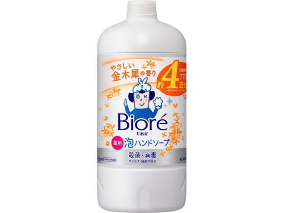 KAO ビオレu 泡ハンドソープ 金木犀の香り 詰替用 770mL 1個(ご注文単位1個)【直送品】