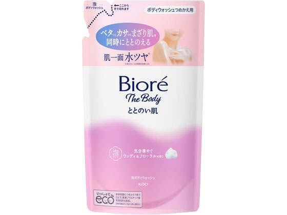 KAO ビオレ ザ ボディ ととのい肌 ウッディ&フローラル 詰替440mL 1個（ご注文単位1個）【直送品】