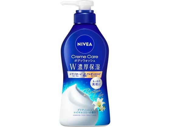KAO ニベア クリームケアボディウォッシュ ロイヤルリリーの香り ポンプ460mL 1個（ご注文単位1個）【直送品】
