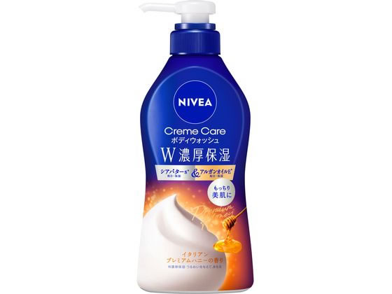 KAO ニベア クリームケアボディウォッシュ プレミアムハニーの香 ポンプ460mL 1個（ご注文単位1個）【直送品】