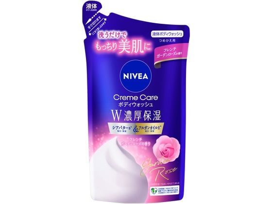 KAO ニベア クリームケアボディウォッシュ ローズの香り 替 340mL 1個（ご注文単位1個）【直送品】