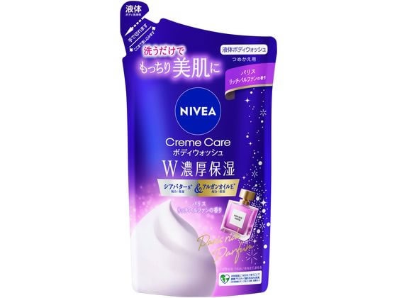 KAO ニベア クリームケアボディウォッシュ パルファンの香り 替 340mL 1個（ご注文単位1個）【直送品】