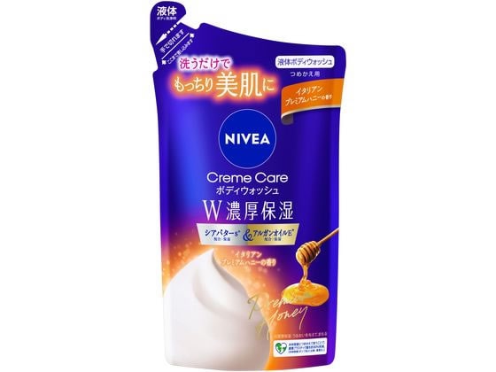 KAO ニベア クリームケアボディウォッシュ プレミアムハニーの香り 替 340mL 1個（ご注文単位1個）【直送品】