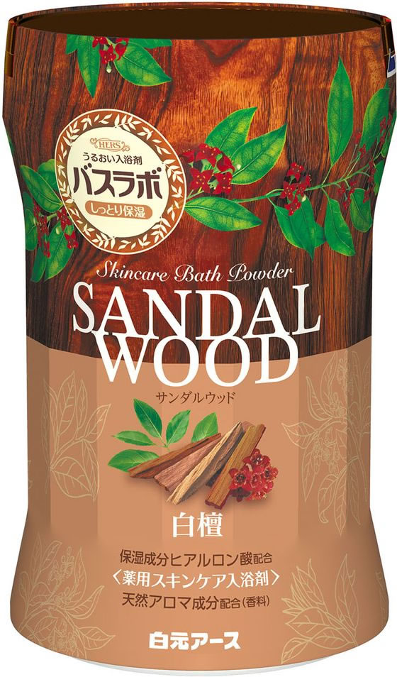 白元アース HERSバスラボボトル サンダルウッドの香り 1本(ご注文単位1本)【直送品】