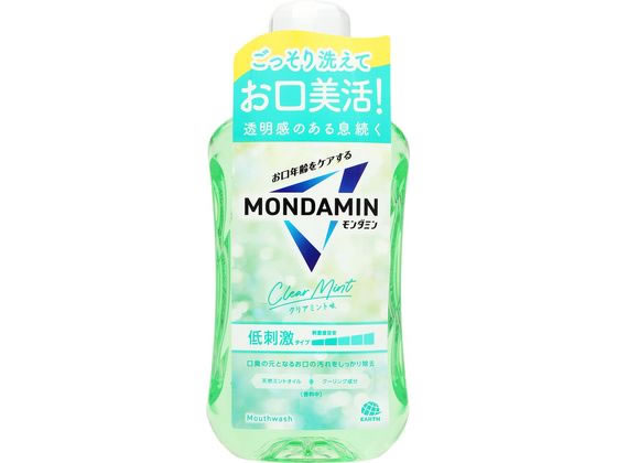 アース製薬 モンダミン クリアミント 1000mL 1個（ご注文単位1個）【直送品】