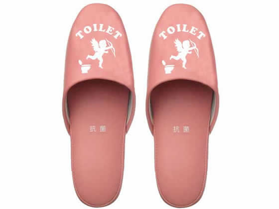 ニッポンスリッパ エンゼルトイレスリッパ M ピンク 303281 1足（ご注文単位1足）【直送品】