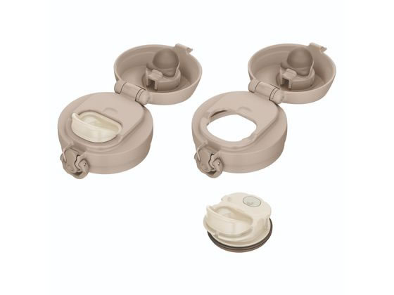 サーモス 真空断熱ケータイマグ 1000mL グレーベージュ 1個(ご注文単位1個)【直送品】