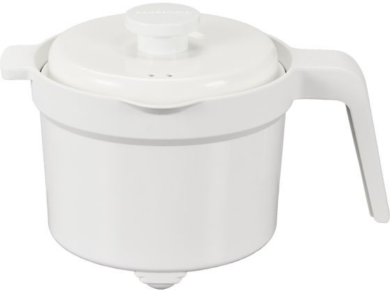 MUK レンジメート マグポット ホワイト MCS003A-CW 1個（ご注文単位1個）【直送品】