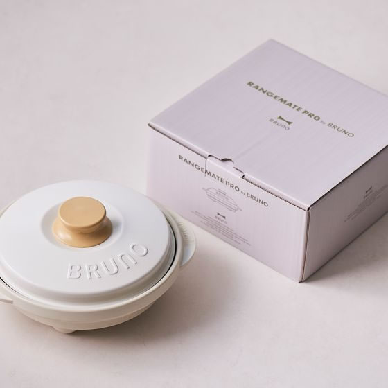 MUK レンジメート プロ バイ ブルーノ ホワイト MCB001A-W 1個（ご注文単位1個）【直送品】