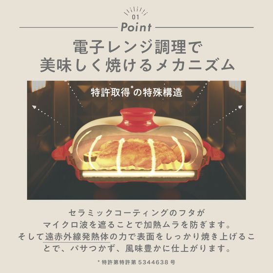 MUK レンジメート プロ バイ ブルーノ ホワイト MCB001A-W 1個（ご注文単位1個）【直送品】