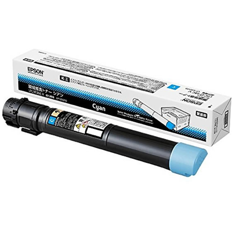 エプソン 環境推進トナー Mサイズ シアン LPC3T36CV 1個（ご注文単位1個）【直送品】