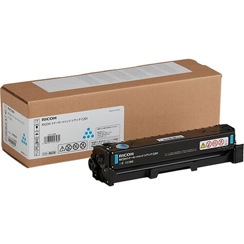 リコー トナーカートリッジ シアンP C201 514452 1個（ご注文単位1個）【直送品】