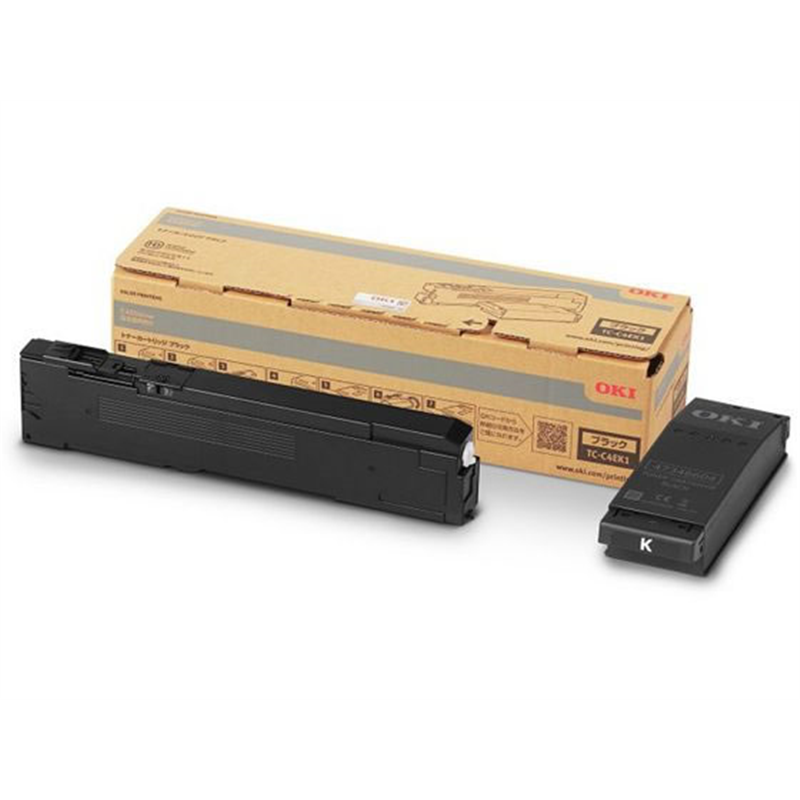 OKI トナーカートリッジ ブラック TC-C4EK1 1個（ご注文単位1個）【直送品】