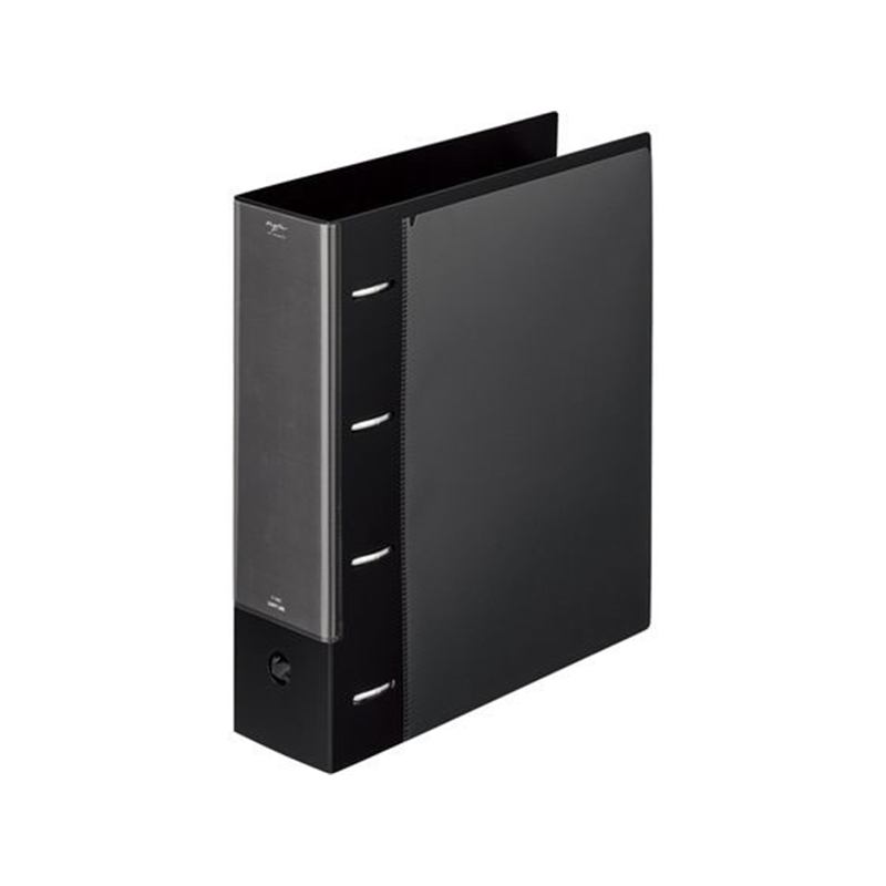 リヒトラブ myfa コレクションファイル スーパーワイド A4 ジェットブラック 1冊（ご注文単位1冊）【直送品】