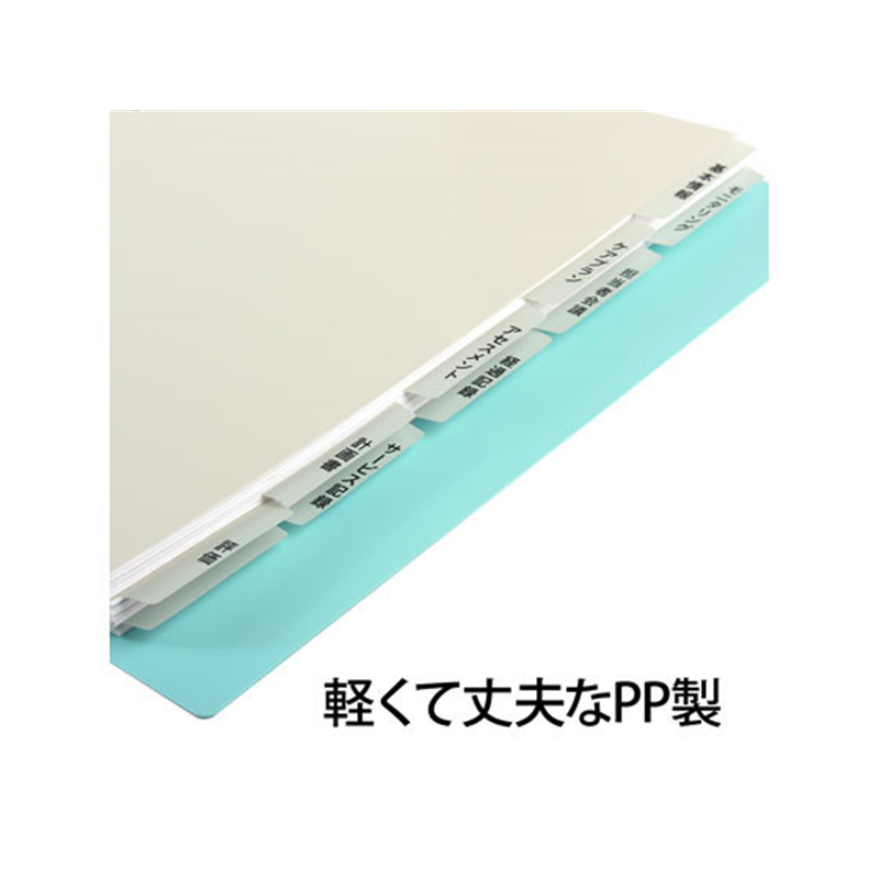 プラス たすけあ 利用者カルテ用インデックス 5山×2 98-078 1組（ご注文単位1組）【直送品】