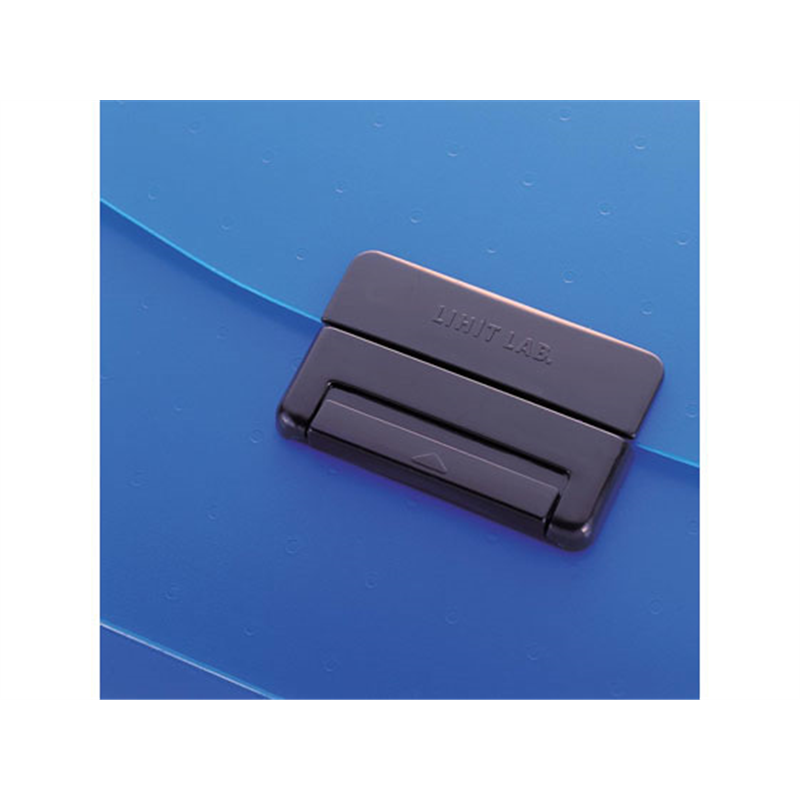 リヒトラブ AQUA DROPs バッグ A4 青 A5005-8 1冊（ご注文単位1冊）【直送品】