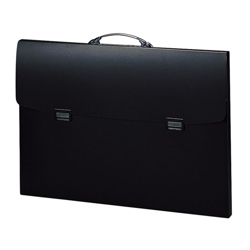 リヒトラブ ポートフォリオ・ナスカフレックス A2 黒 F914 1冊（ご注文単位1冊）【直送品】