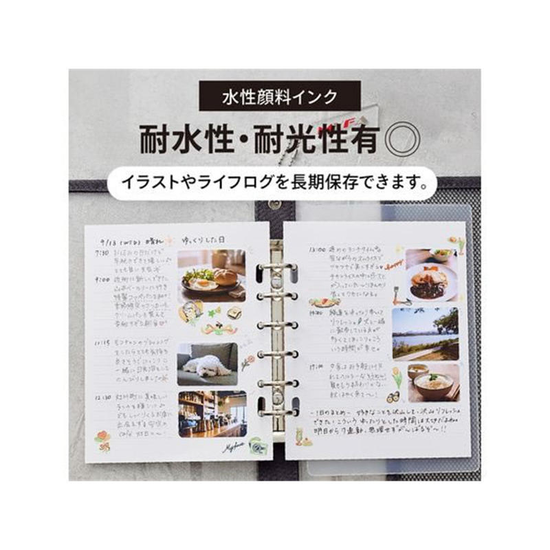リヒトラブ myfa ログペン ジーンズネイビー PN101-11 1本（ご注文単位1本）【直送品】